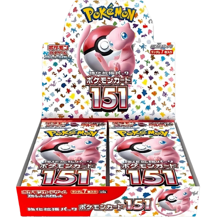 Pokemon TCG - Scarlet & Violet - 151 (SV2a) - Booster Box (Japans)