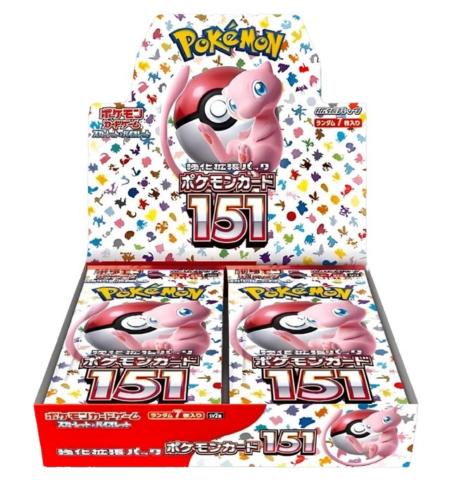 Pokemon TCG - Scarlet & Violet - 151 (SV2a) - Booster Box (Japans)