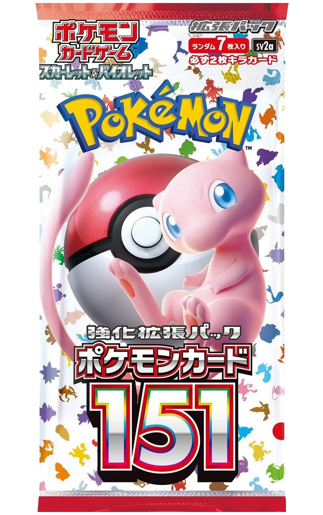 Pokemon TCG - Scarlet & Violet - 151 (SV2a) - Booster Pack (Japans)