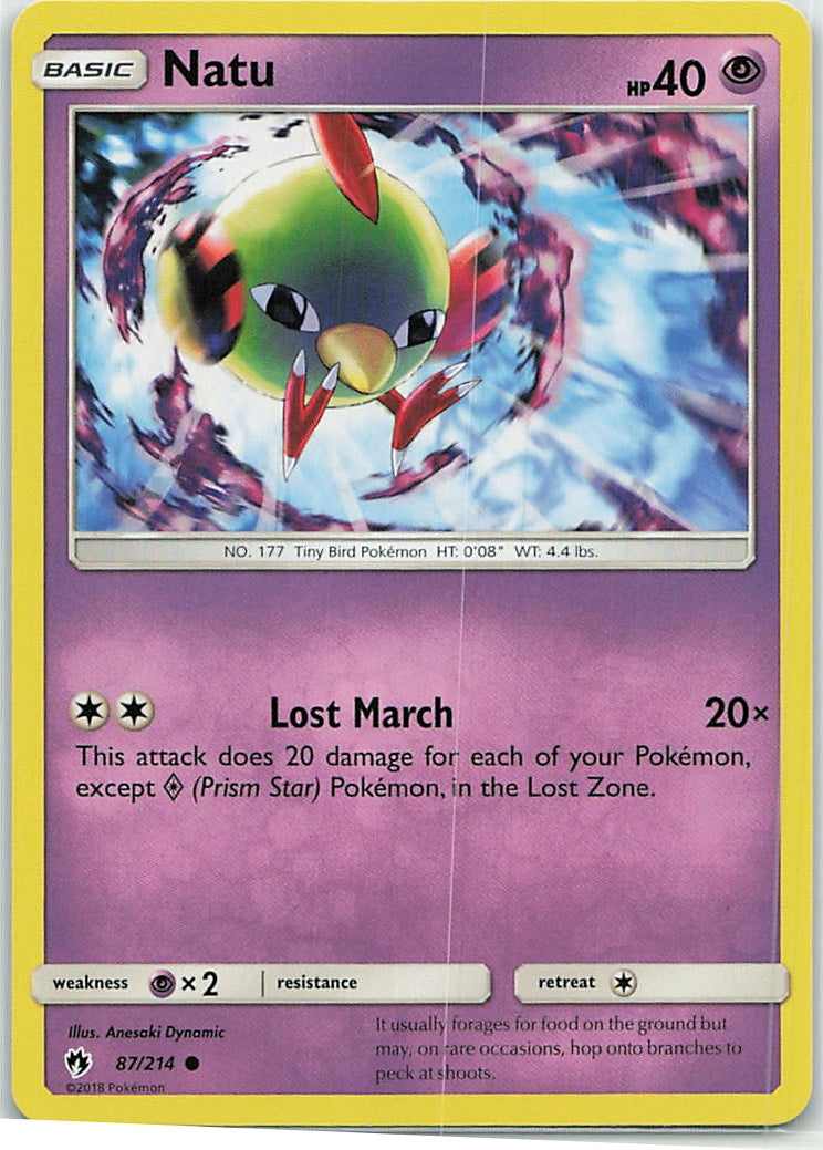 Natu (Lost Thunder) 87/214 [Near Mint]