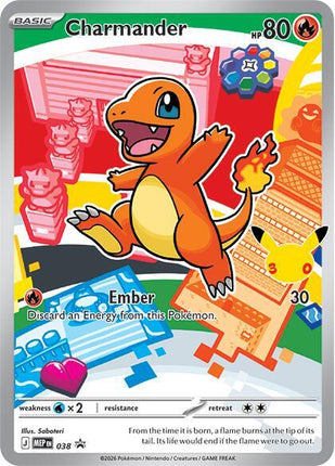Charmander (MEP Black Star Promos) 38 [Near Mint]