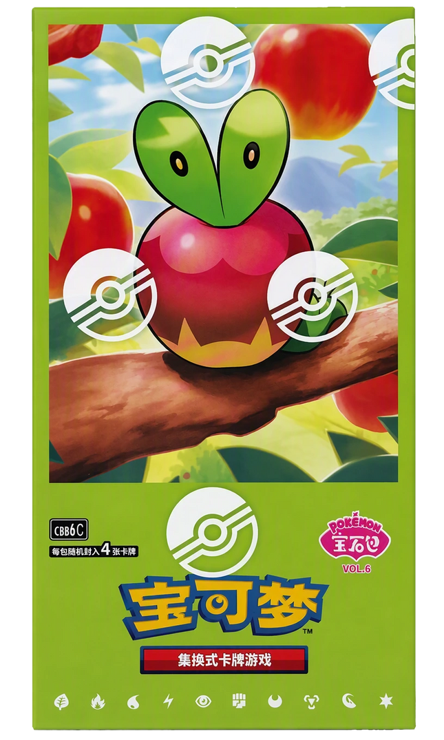 Pokemon TCG - Scarlet & Violet - Gem Pack Vol. 6 (CBB6C) - Booster Box (Vereenvoudigd Chinees)