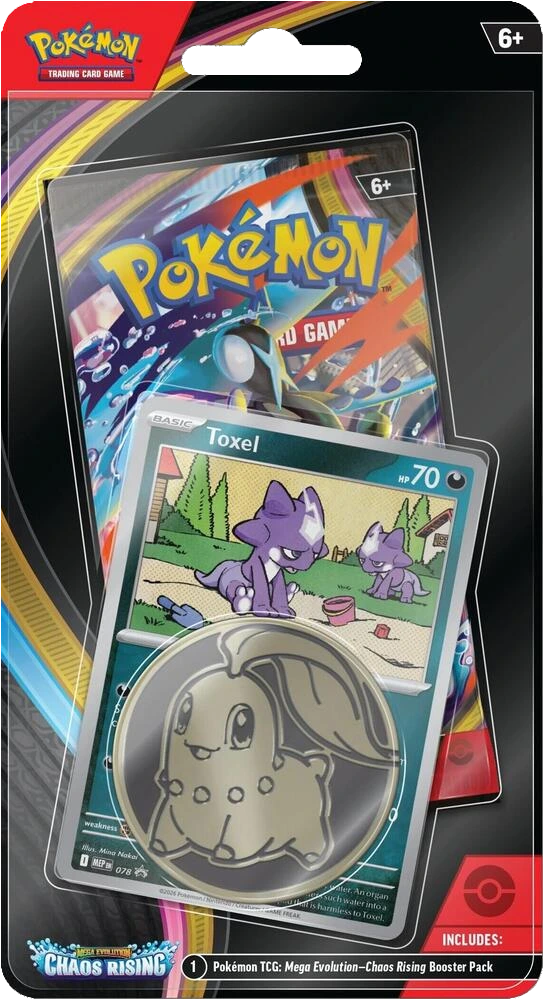 Pokemon TCG - Mega Evolution - Chaos Rising (ME4) - Checklane Blister (Engels)