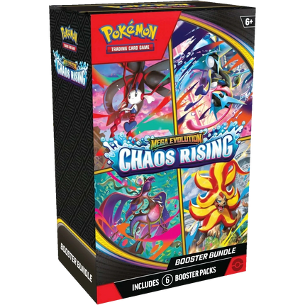 Pokemon TCG - Mega Evolution - Chaos Rising (ME4) - Booster Bundle (Engels)