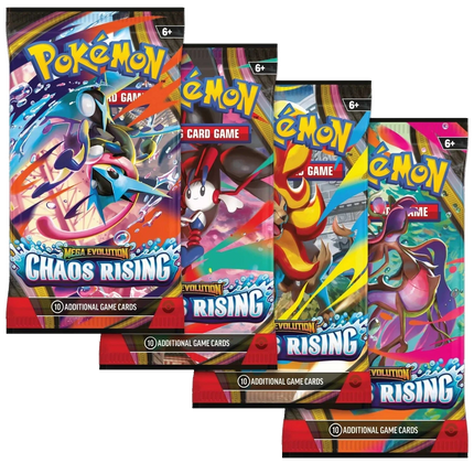 Pokemon TCG - Mega Evolution - Chaos Rising (ME4) - Booster Bundle (Engels)