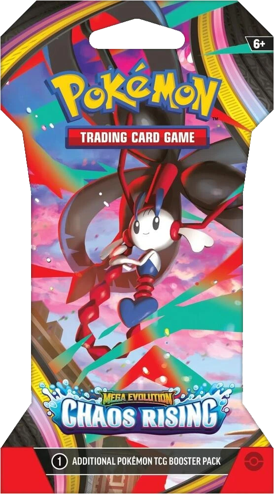 Pokemon TCG - Mega Evolution - Chaos Rising (ME4) - Sleeved Booster Pack (Engels)