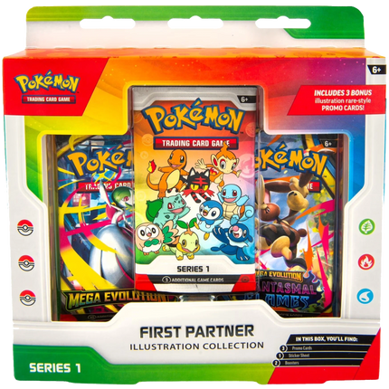 Pokemon TCG - First Partner Illustration Collection - Series 1 (Engels)