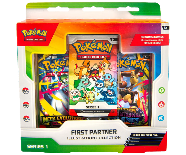 Pokemon TCG - First Partner Illustration Collection - Series 1 (Engels)