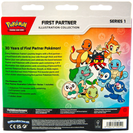 Pokemon TCG - First Partner Illustration Collection - Series 1 (Engels)