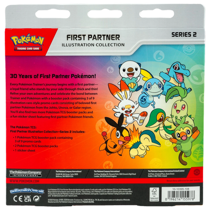 Pokemon TCG - First Partner Illustration Collection - Series 2 (Engels)