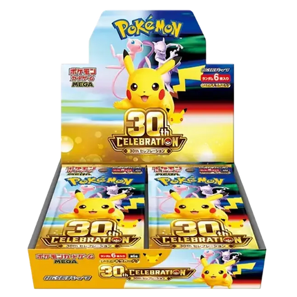 Pokemon TCG - Mega Evolution - 30th CELEBRATION (M6a) - Booster Box (Japans) [Pre-order]