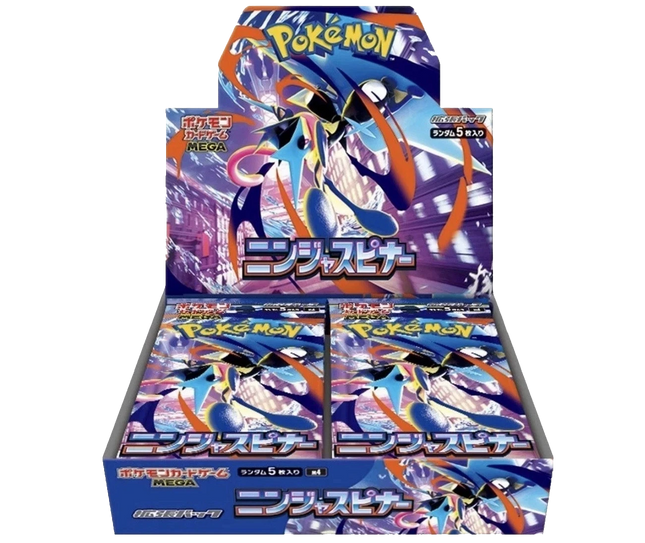 Pokemon TCG - Mega Evolution - Ninja Spinner (M4) - Booster Box (Japans)