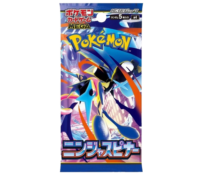 Pokemon TCG - Mega Evolution - Ninja Spinner (M4) - Booster Pack (Japans)