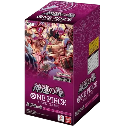 One Piece Card Game - A Fist of Divine Speed (OP-11) - Booster Box (Japans)