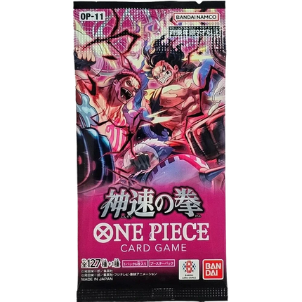 One Piece Card Game - A Fist of Divine Speed (OP-11) - Booster Box (Japans)