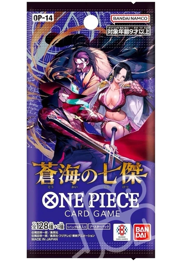 One Piece Card Game - The Azure Sea's Seven (OP-14) - Booster Pack (Japans)