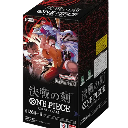 One Piece Card Game - The Moment of Decisive Battle (OP-16) - Booster Box (Japans)