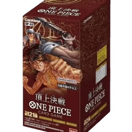 One Piece Card Game - Paramount War (OP-02) - Booster Box (Japans)