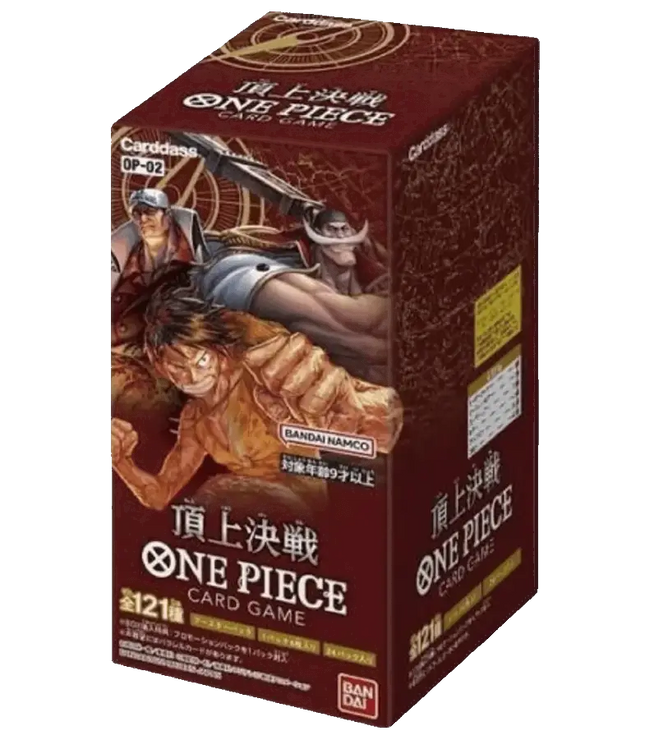 One Piece Card Game - Paramount War (OP-02) - Booster Box (Japans)