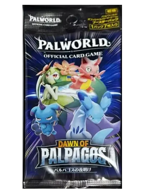 Palworld OCG - Dawn of Palpagos (BP01) - First Edition Booster Pack (Japans)