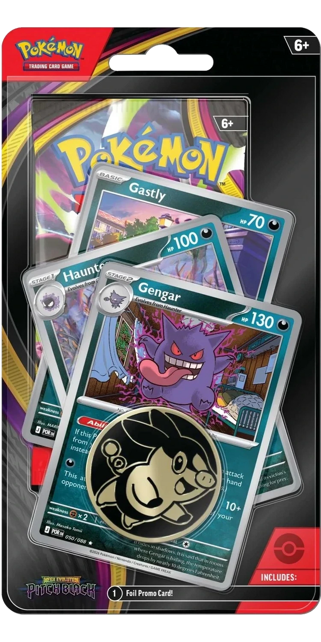 Pokemon TCG - Mega Evolution - Pitch Black (ME5) - Premium Checklane Blister (Engels)