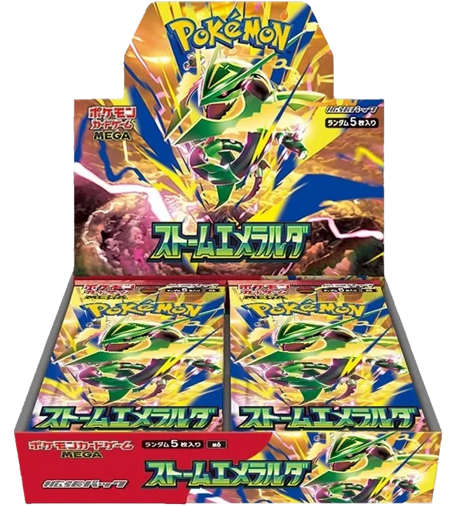 Pokemon TCG - Mega Evolution - Storm Emeralda (M6) - Booster Box (Japans)
