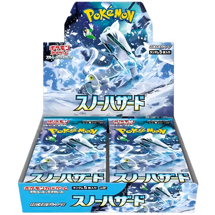 Pokemon TCG - Scarlet & Violet - Snow Hazard (SV2P) - Booster Box (Japans)