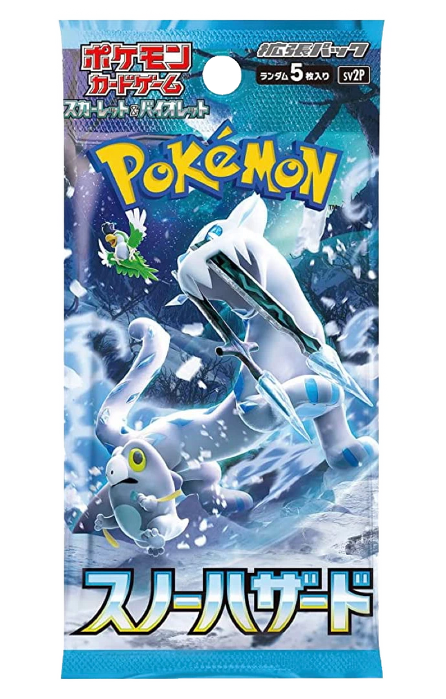 Pokemon TCG - Scarlet & Violet - Snow Hazard (SV2P) - Booster Pack (Japans)