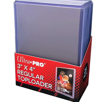 Ultra PRO - Regular Toploaders 3" x 4" (pak van 25)