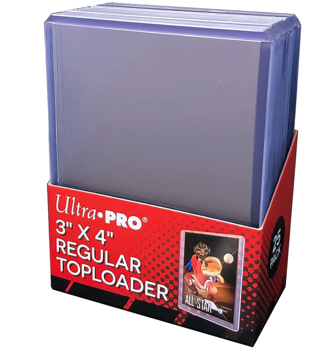 Ultra PRO - Regular Toploaders 3" x 4" (pak van 25)