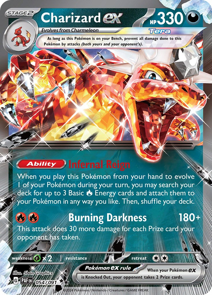 Charizard ex (Paldean Fates) 54/91 [Near Mint]