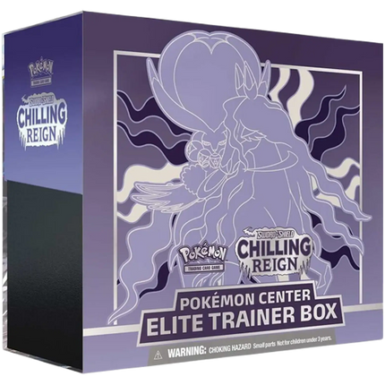 Pokemon TCG - Sword & Shield - Chilling Reign - Pokemon Center Elite Trainer Box (Shadow Rider Calyrex) (Engels)