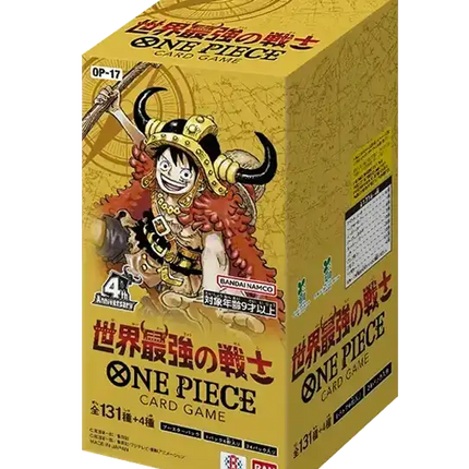 One Piece Card Game - The World's Strongest Warriors (OP-17) - Booster Box (Japans)