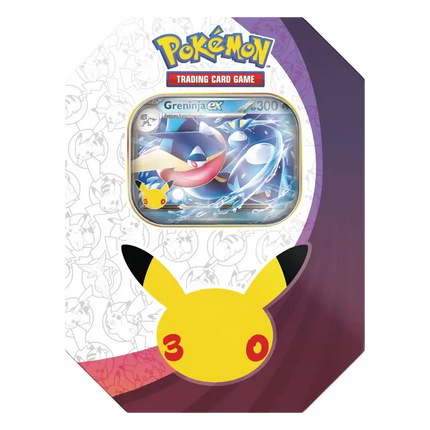 Pokemon TCG - 30th Celebration - ex Tin - Assorted (Engels)