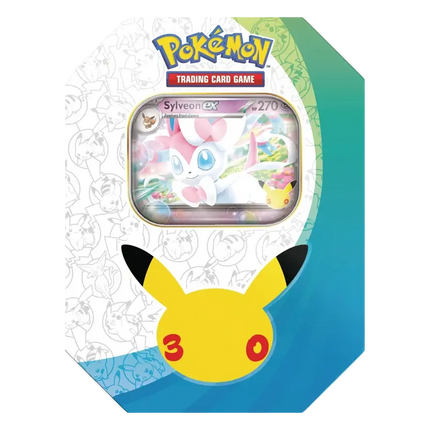 Pokemon TCG - 30th Celebration - ex Tin - Assorted (Engels)
