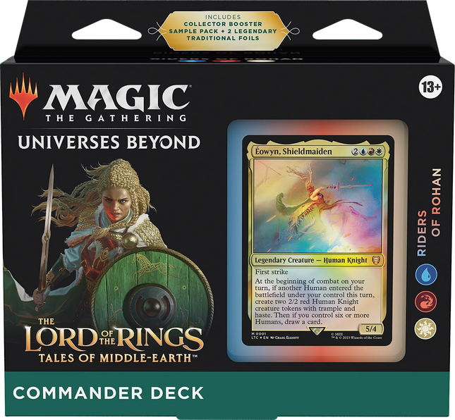 Magic: The Gathering - The Lord of the Rings: Tales of Middle-earth - Riders of Rohan Commander Deck (Engels)