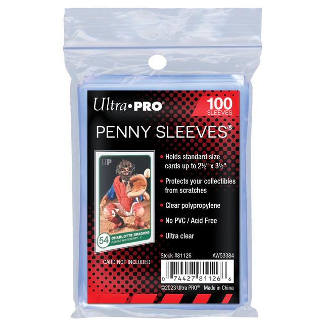 Ultra PRO - Soft Card Sleeves / Penny Sleeves (pak van 100)